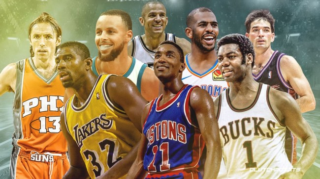 盘点NBA历史五大控卫