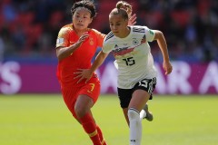 女足世界杯中国女足0-1德国女足：杨丽中柱+错失空门