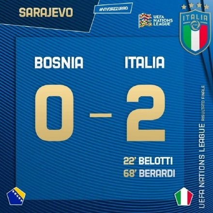 意大利2-0波黑
