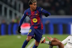 亚马尔欧冠参与14球 超越姆巴佩同期记录