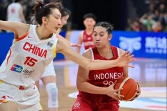中國女籃亞洲杯開門紅 51分狂勝印尼女籃