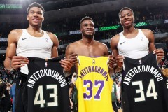 NBA首次出现三兄弟均获得总冠军 字母哥兄弟成历史