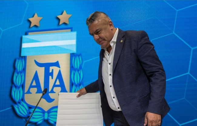 阿根廷足协主席被撤销国际足联席位