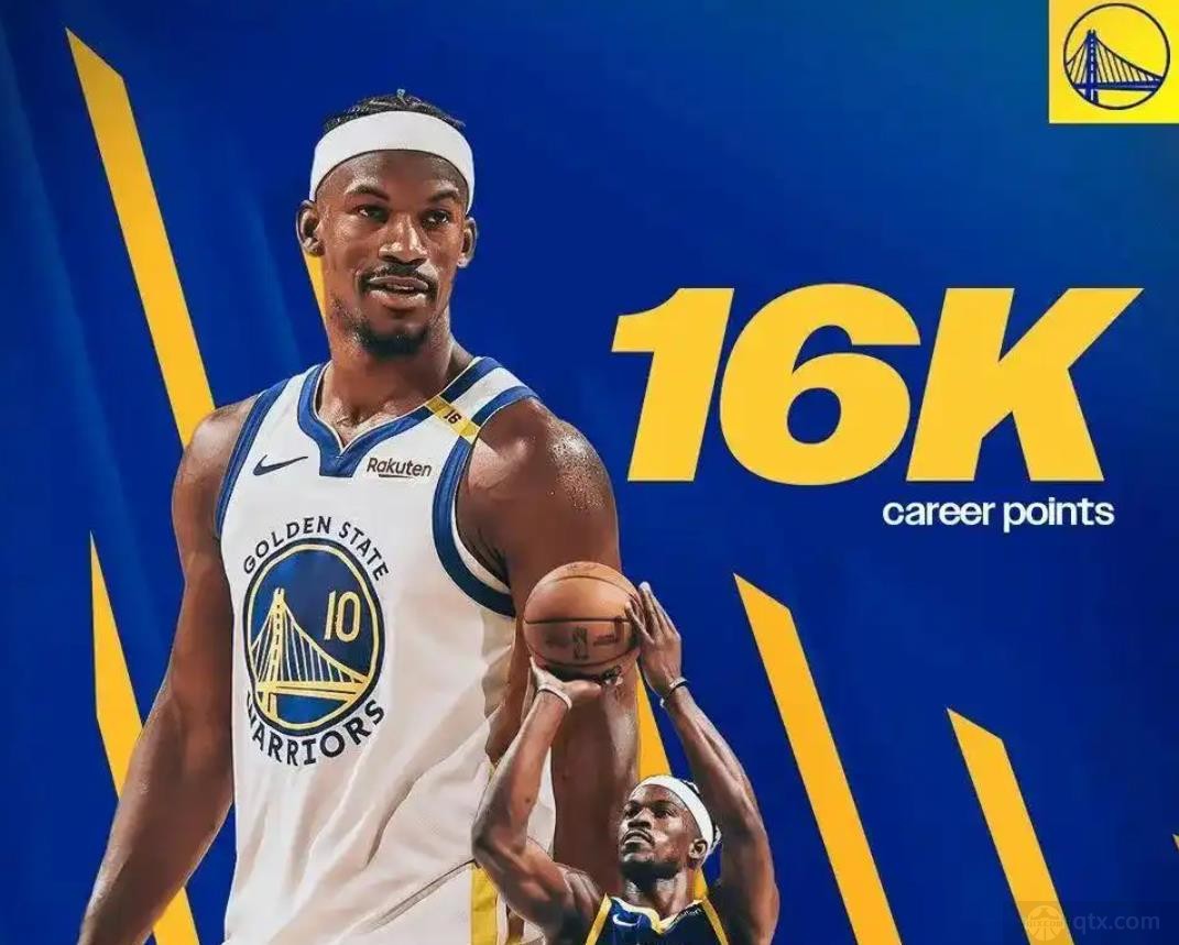 巴特勒生涯得分突破16000分大关