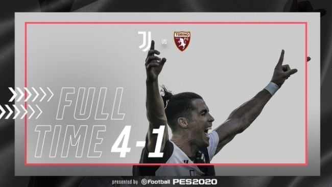 尤文4-1大胜都灵