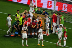歐洲杯再現“生命之牆” 匈牙利球員被撞休克