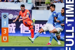 中超深圳新鹏城1-3山东泰山 李小恒、卡扎破门 王彤建功