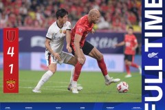 中超成都蓉城4-1上海海港 古尔芬克尔传射 费利佩双响建功