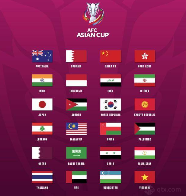 亚洲杯决赛圈24队