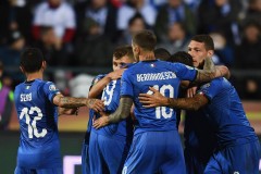 欧预赛意大利2-1芬兰 因莫比莱若日尼奥建功 普基点射