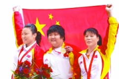 殘奧會賽場升起3麵國旗事件回顧 女子鐵餅F42/44/46級包攬獎牌
