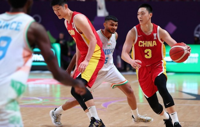 亚洲杯中国男篮2连胜居C组第1