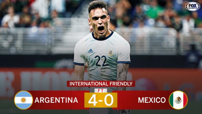 阿根廷4-0墨西哥