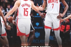 火箭3人20+客场120-96大胜篮网迎来4连胜 杜兰特22+11 申京20+6+6