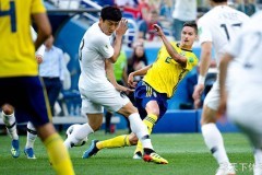 2018世界杯F组  瑞典1-0战胜韩国队拿下开门红