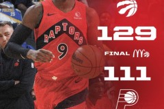 NBA常规赛步行者主场111-129不敌步行者惨遭7连败 巴雷特22分 西亚卡姆空砍30分