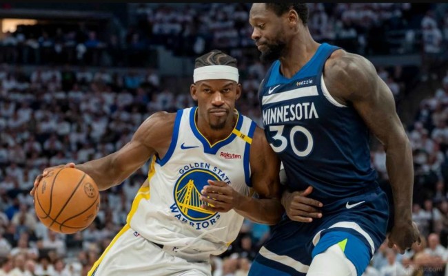 nba半决赛勇士110-117不敌森林狼