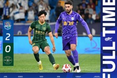中超天津津门虎2-0浙江队 卢卡斯乌龙哈达斯点射建功