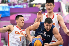 中國三人男籃慘遭三連敗：中國三人籃球17-18惜敗拉脫維亞三人籃球