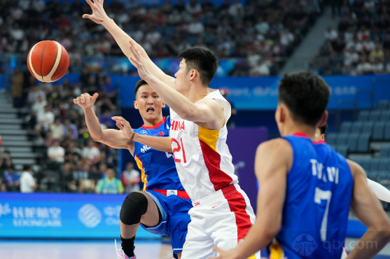 中国男篮以89-50大胜蒙古男篮39分
