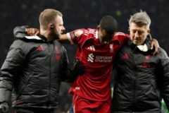 伊萨克进球后伤退 球员预计缺席多场比赛