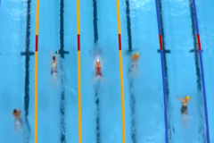 女子4x100米混泳接力 中国队第四 澳大利亚夺金破奥运纪录