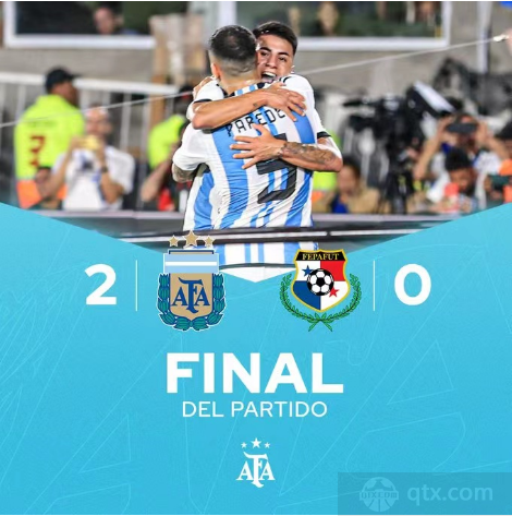阿根廷2-0巴拿马
