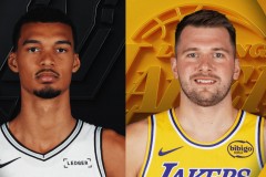 nba常规赛湖人118-116逆转马刺 东契奇35分文班亚马19分8板