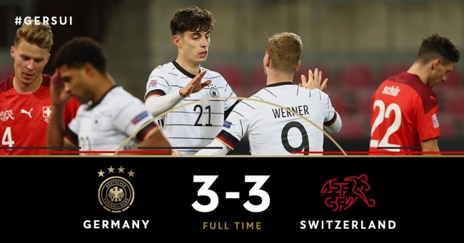德国3-3瑞士