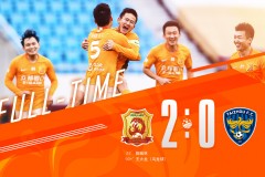 足协杯武汉卓尔2-0泰州远大 姚翰林超远世界波破门