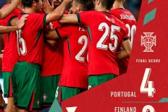 葡萄牙4-2芬兰 葡萄牙取得一场大胜