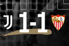 欧联杯最新战报：尤文1-1绝平塞维利亚 博格巴补时助攻加蒂头球破门