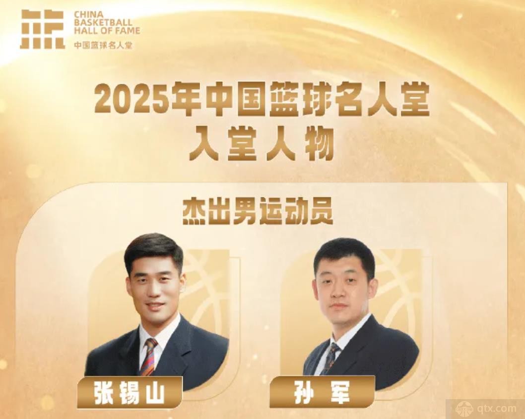 中国篮协公布名人堂入堂人物名单