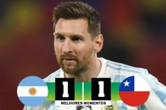 南美预选阿根廷1-1战平智利：梅西点射破门 桑切斯空门得手