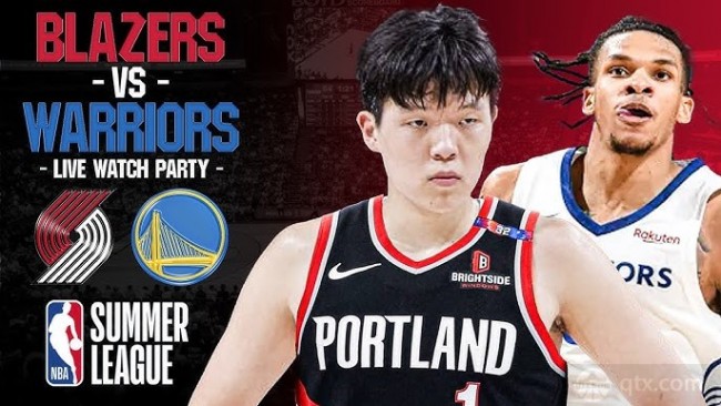 nba夏季联赛开拓者106-73大胜勇士