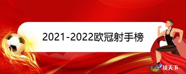 2021-2022欧冠射手榜最新排名