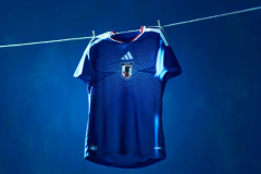 日本2026世界杯球衣公布 延续蓝武士基调