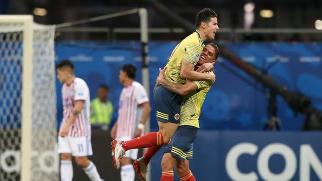 哥伦比亚1-0巴拉圭