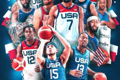 美国男篮奥运会大名单出炉 詹姆斯领衔库里首次入选奥运阵容