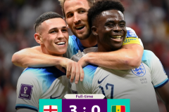 世界杯最新战报-英格兰3-0塞内加尔挺进八强 凯恩破荒萨卡建功