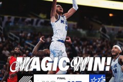 NBA常规赛开拓者客场112-115惜败魔术 杨瀚森未出场 班切罗28+9