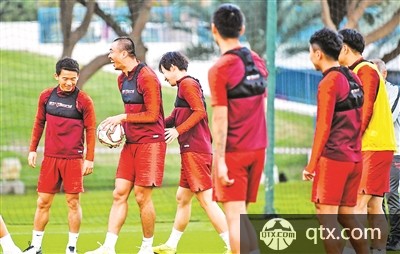 中国队比赛赛前训练