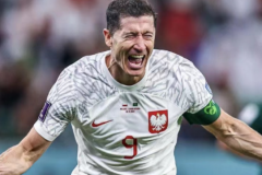 波兰2-0胜沙特小组登顶 莱万取得世界杯首球首助