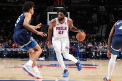 nba季前赛76人126-110战胜森林狼 米勒21分恩比德17分8助