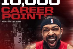 英格拉姆生涯得分破万 赛季场均20.7分