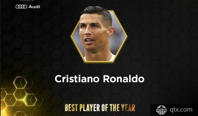C罗获2018环球足球最佳球员奖