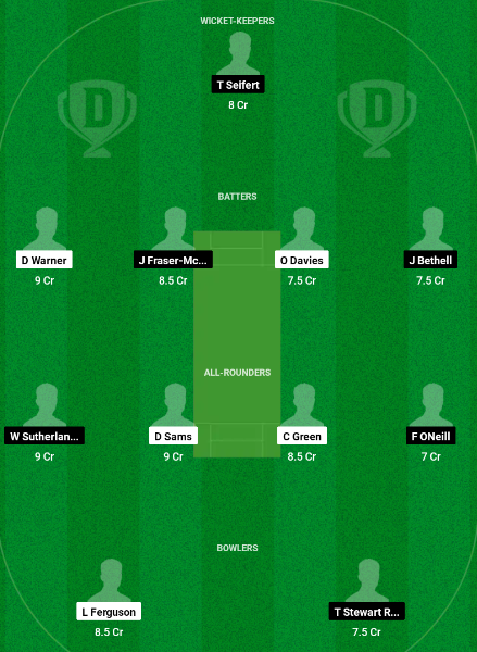 THU vs REN Dream11 Team Choice 1