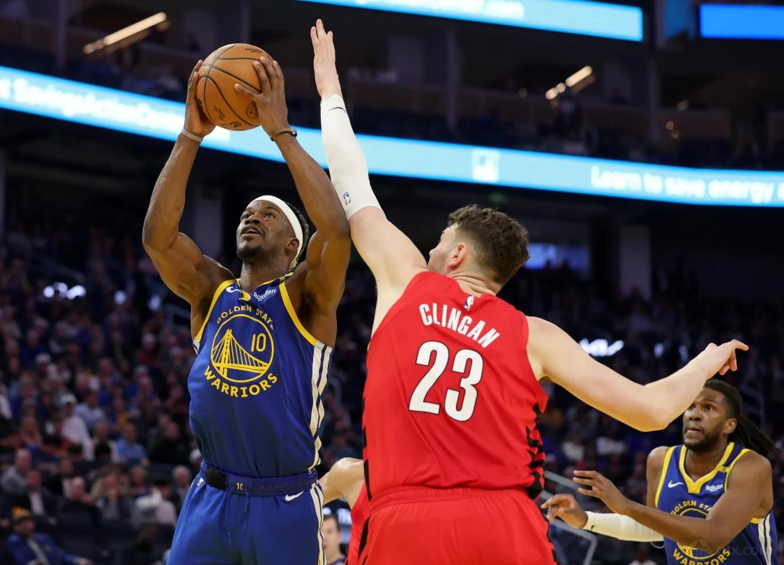 nba季前赛开拓者123-129不敌勇士