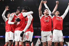 阿森纳5战全胜成欧冠冠军最大热门 送拜仁赛季首败