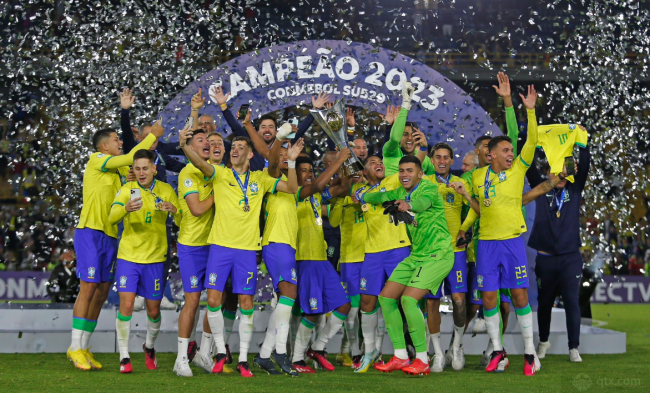 巴西U20南美锦标赛夺冠 